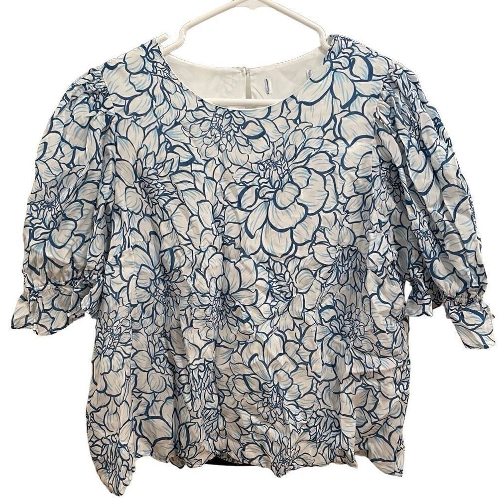 Cartolina Nantucket Top Womens No Sz CONNIE ANNE TOP CUPRO COMPORTA PRINT